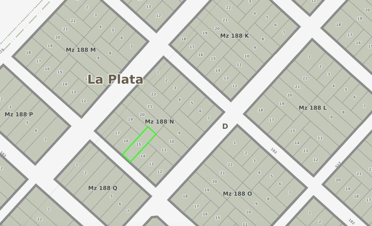 Foto de Lote en venta en Melchor Romero La Plata, imagen 1