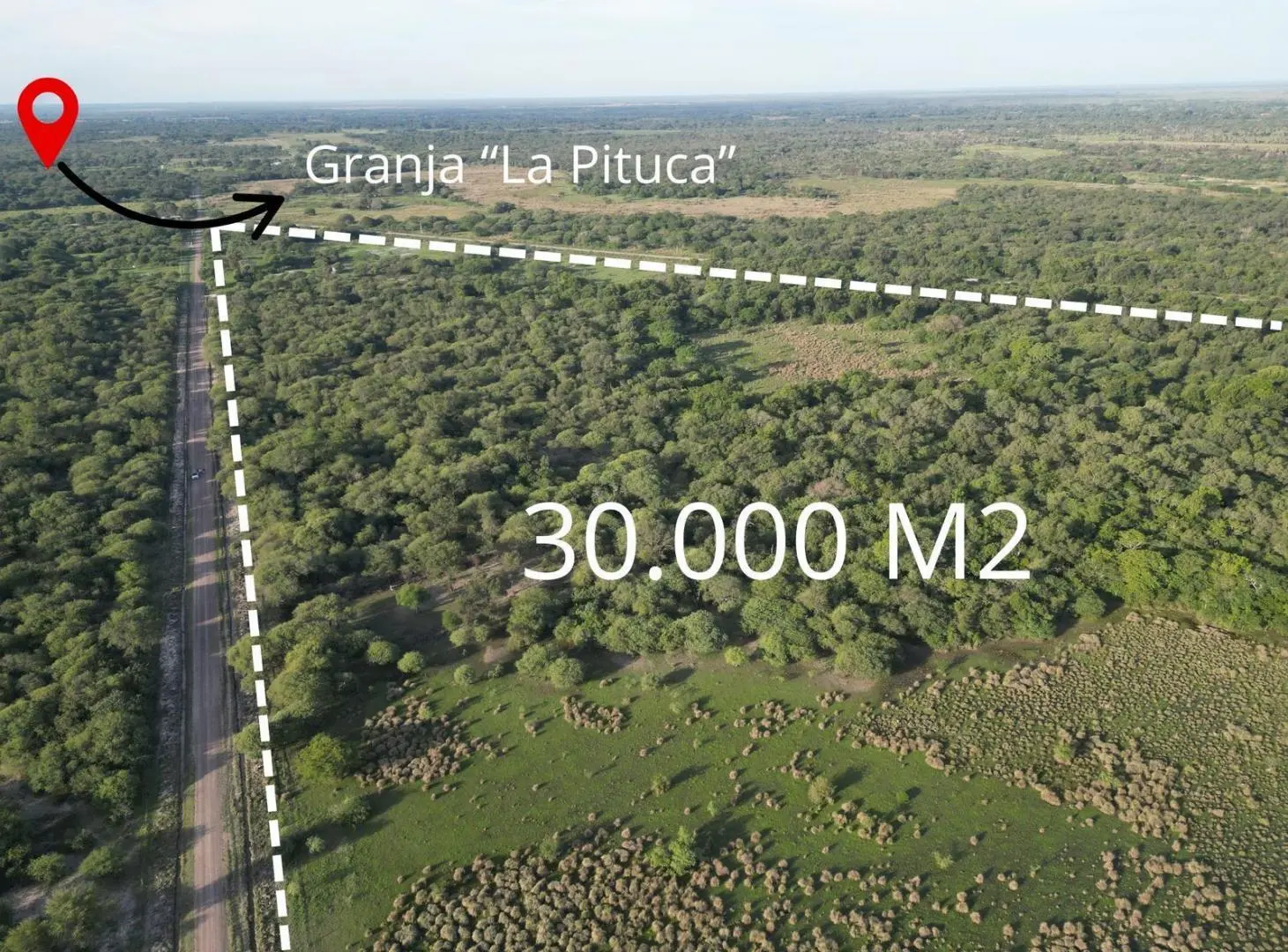 Terreno 3,5 Has en Zona Norte 1