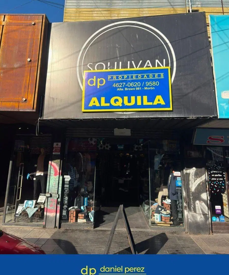 Local en ALQUILER en Moron Centro 1