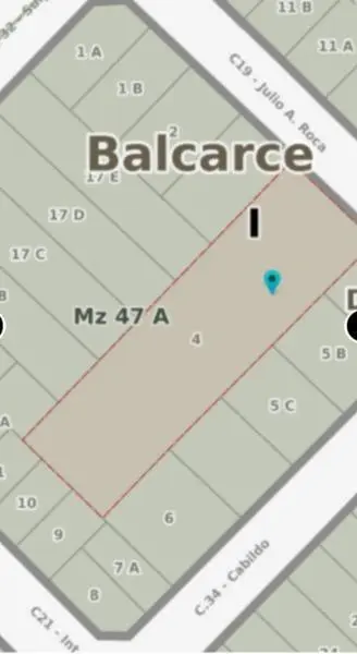 Terrenos en Venta en Balcarce 2