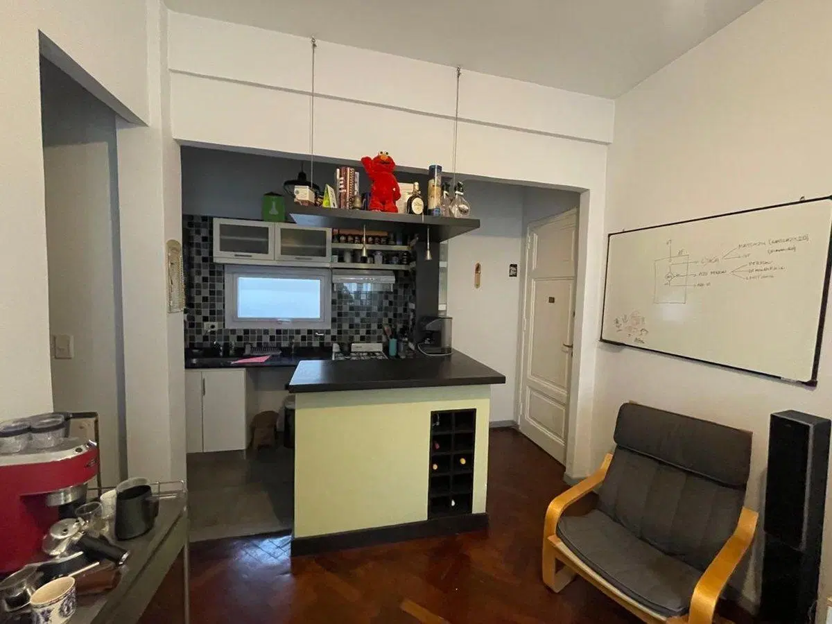 Venta departamento 2 ambientes PALERMO 4
