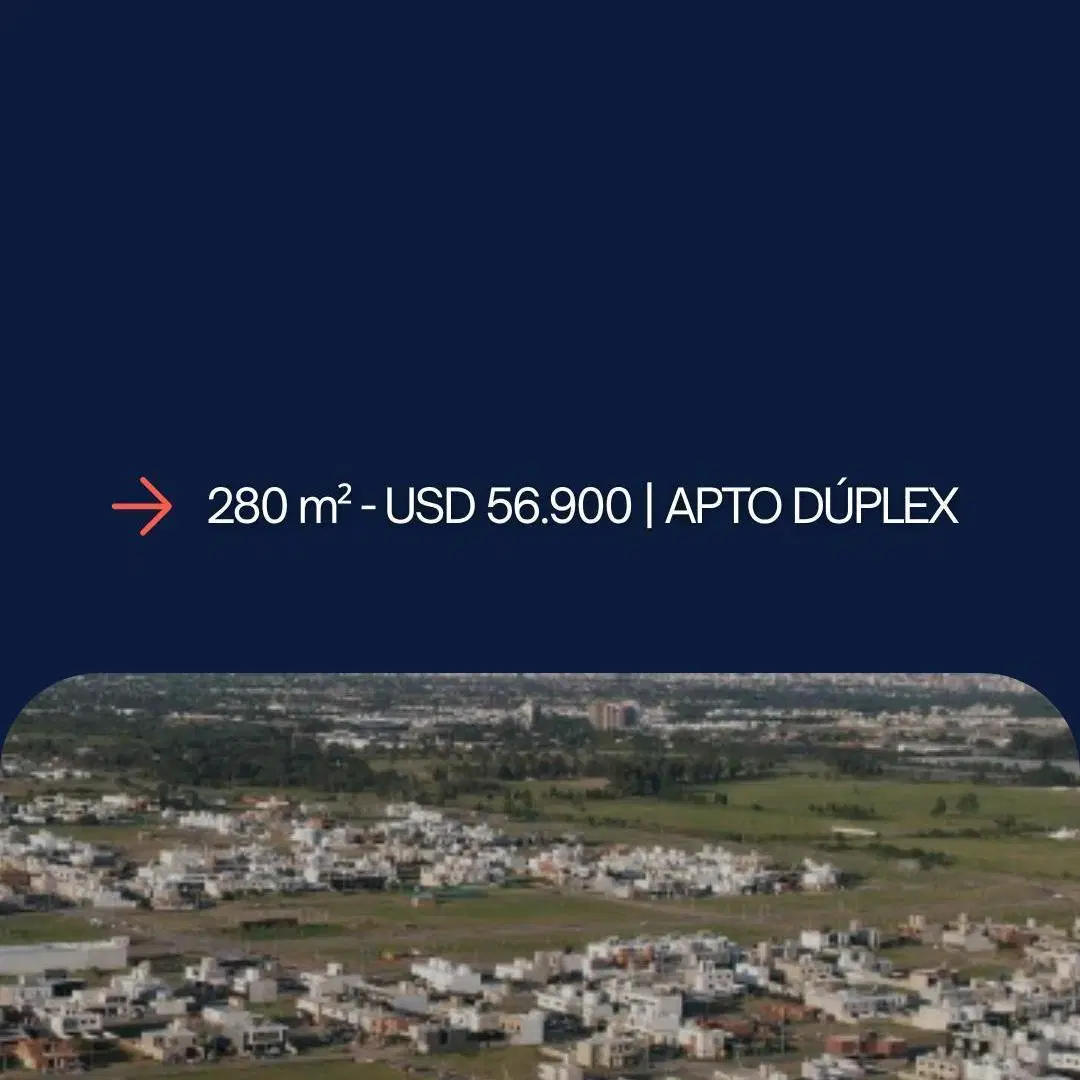 Lote Apto Dúplex en Quebradas de Manantiales  280m de Categoría al Mejor Precio 2