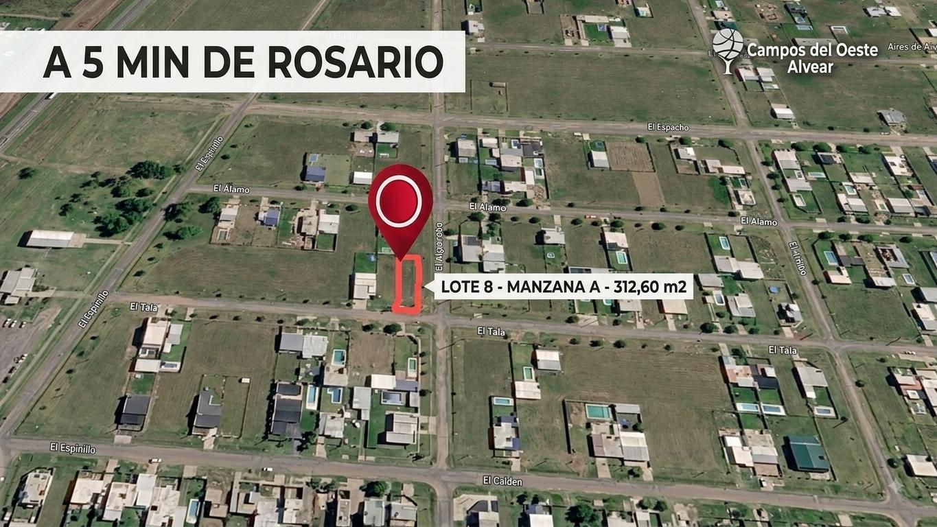 Foto de Lote En Venta Escriturado - Frente Sur - Campos Del Oeste Alvear |, imagen 5