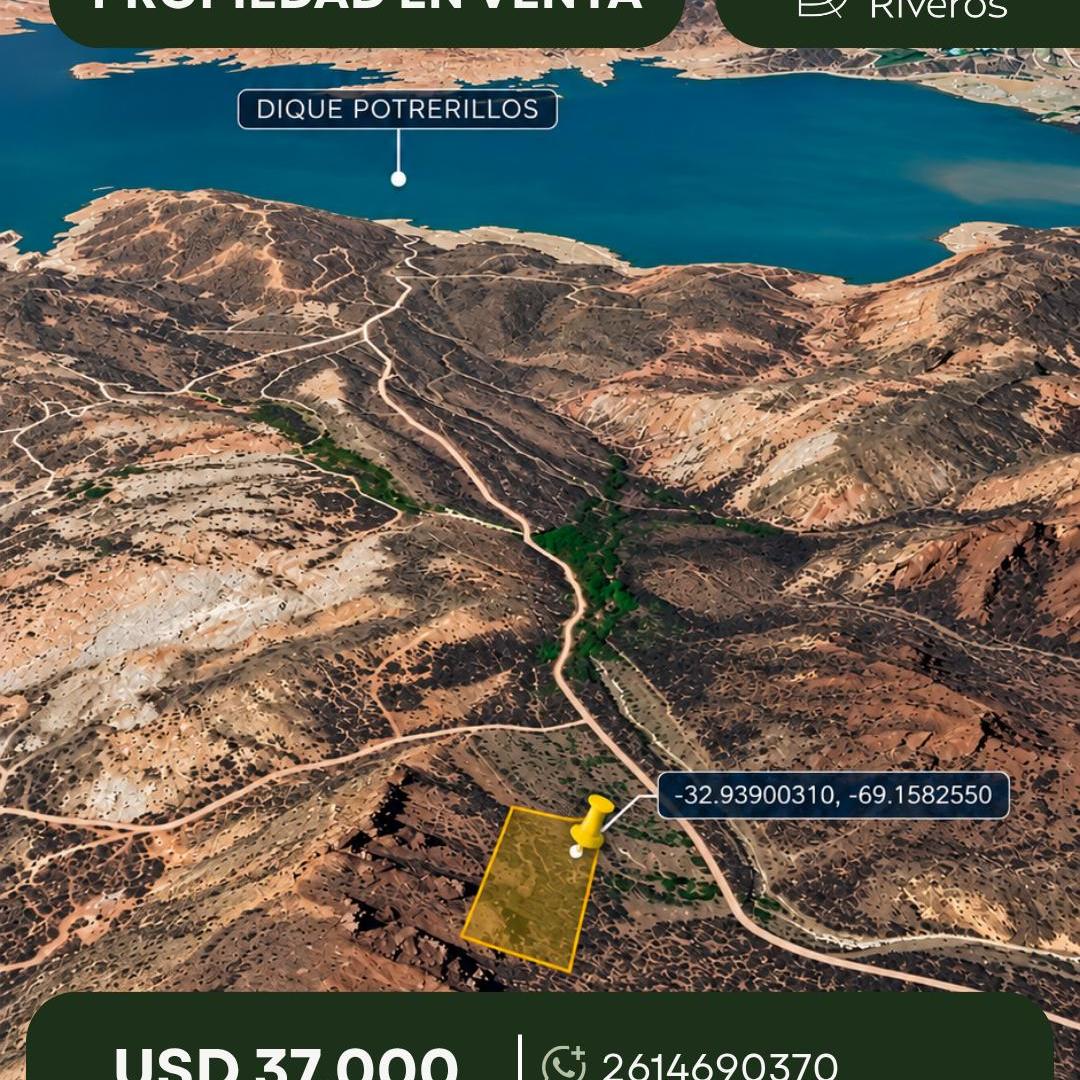 Foto de TERRENO EN VENTA 2191m2 COSTA NORTE POTRERILLOS MENDOZA ARGENTINA, imagen 1