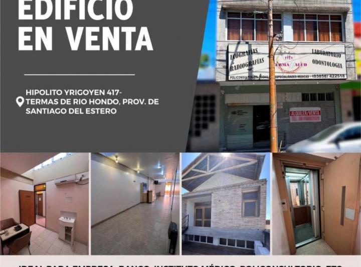 Oportunidad - Edificio En Termas De Rio Hondo - Apto Centro Medico - Obra Social 2