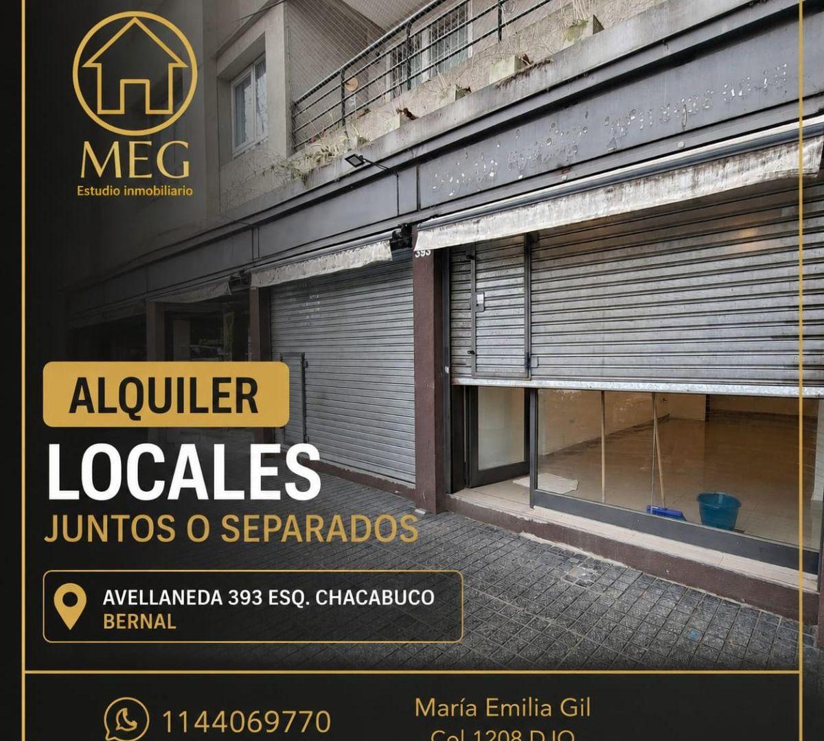 Foto de Alquiler LOCALES JUNTOS O SEPARADOS excelente esquina de Bernal, imagen 5