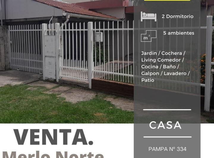Venta de Casa con Departamento al fondo en Merlo Norte -  1