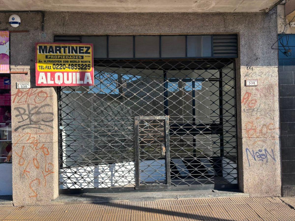 Alquiler de LOCAL en Merlo Norte (Sobre Av. H. Yrigoyen a 5 cuadras de la estacion)