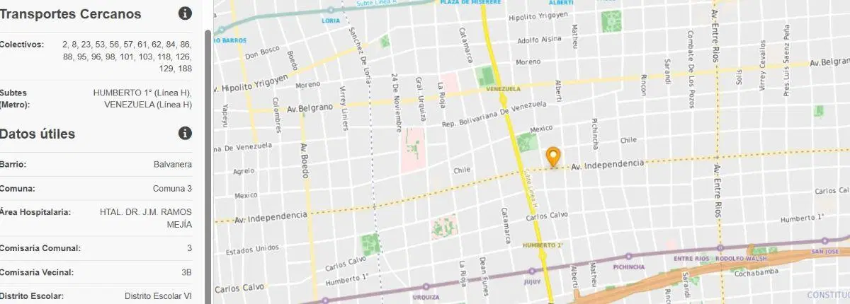 3 AMB | INDEPENDENCIA 2500 | SAN CRISTOBAL 5