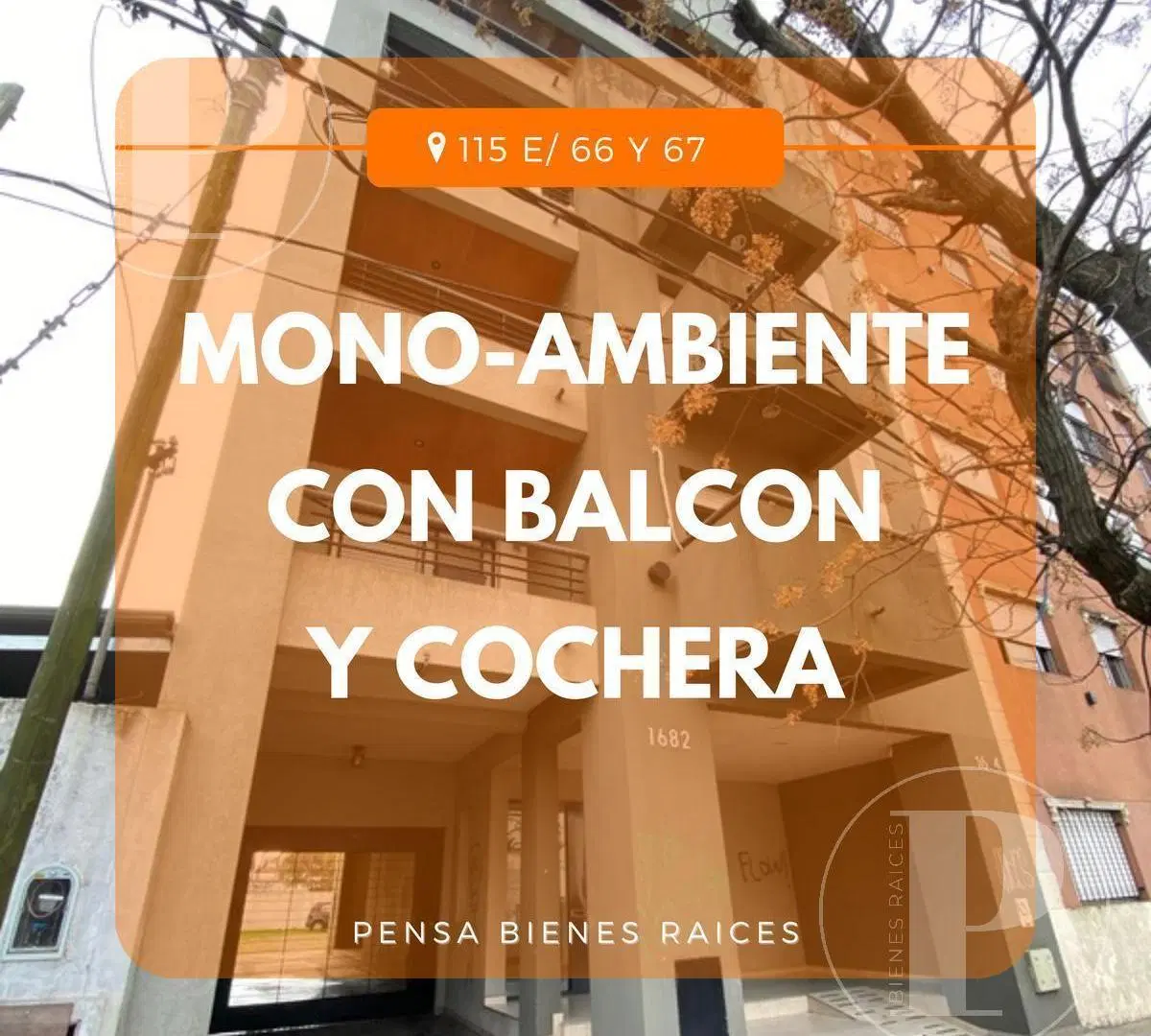 | VENTA | Monoambiente c/ cochera 115 e/66 y 67, La Plata 3