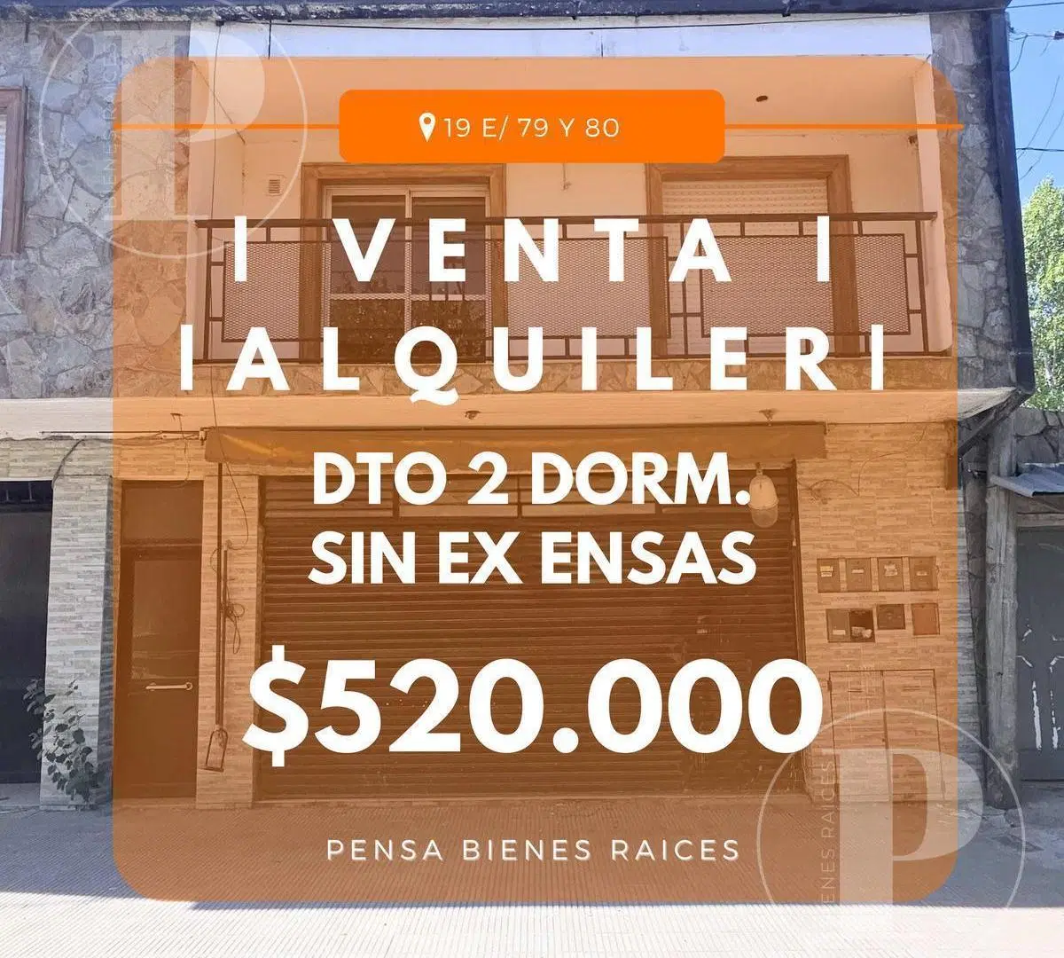 | VENTA Y ALQUILER | Dto 2 dormi. 19 e/ 79 y 80, La Plata. 4
