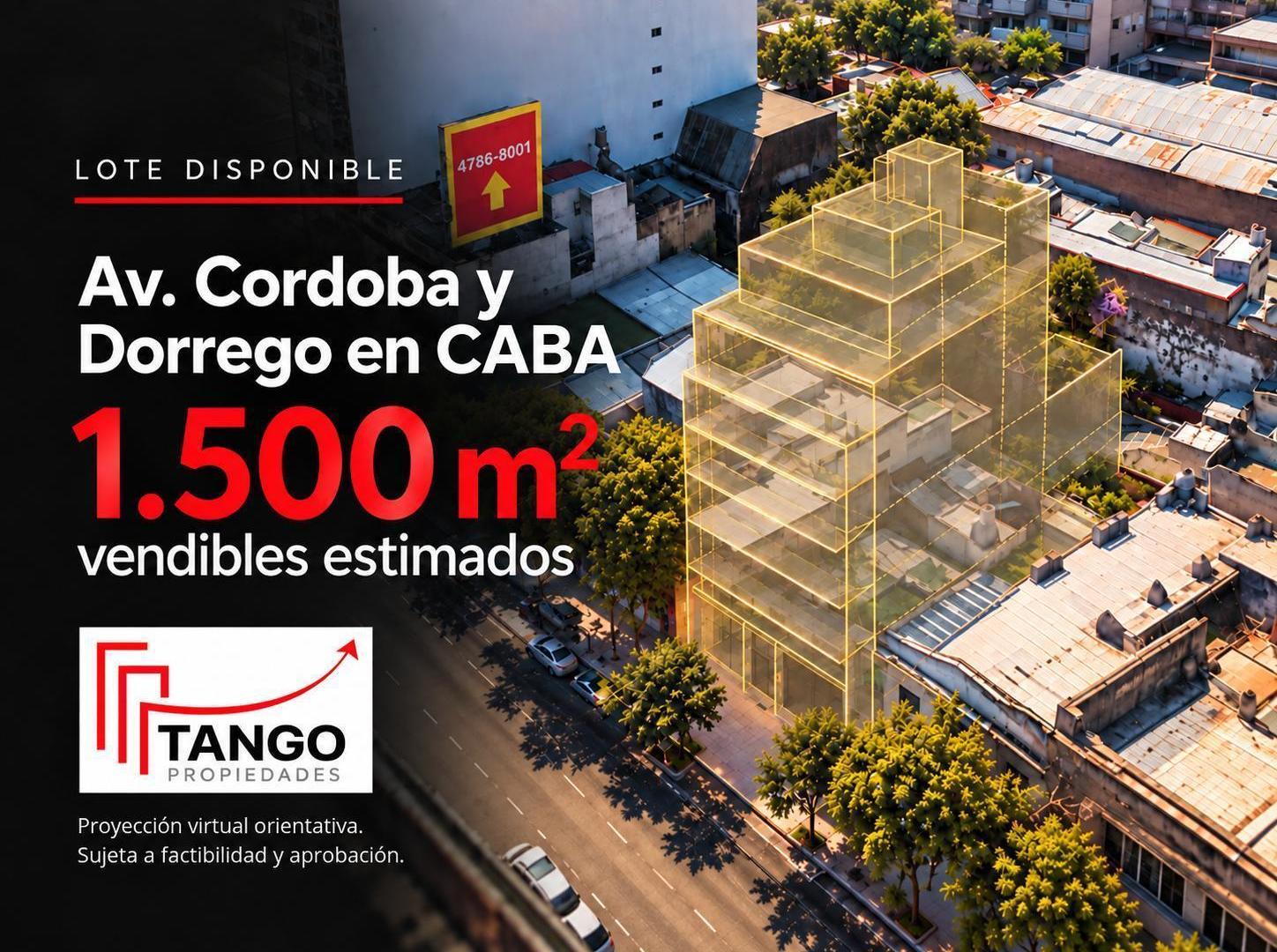 Foto de TERRENO EN VENTA | AV. CÓRDOBA Y DORREGO, imagen 1