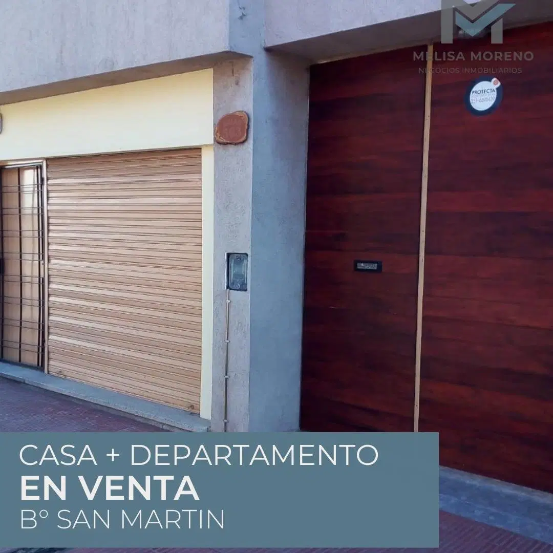 CASA CON DPTO INDEPENDIENTE EN VENTA | APTO CRÉDITO | B° SAN MARTÍN 3