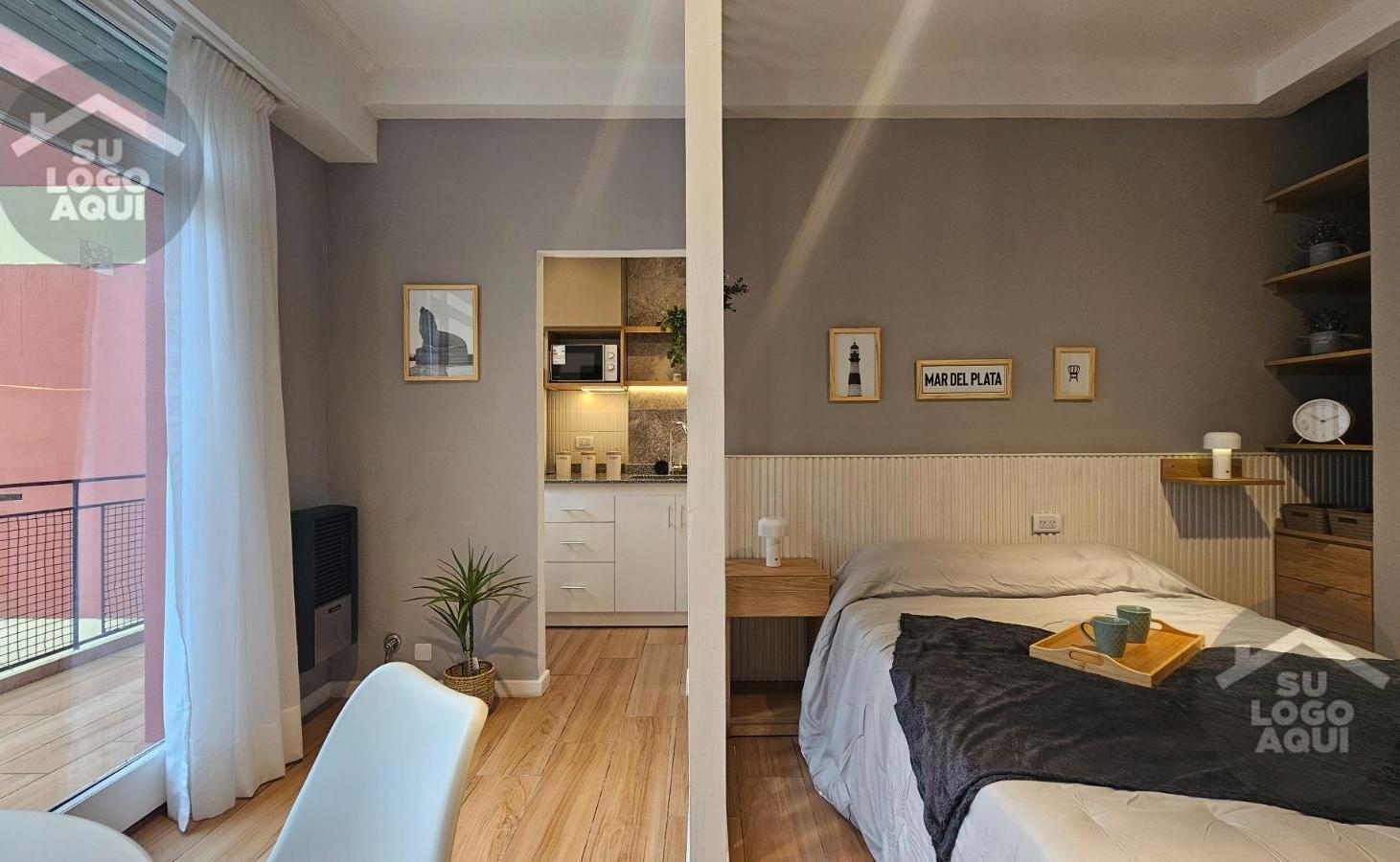 Foto de Departamento de 1 ambiente con balcón terraza | Plaza Colón, imagen 3