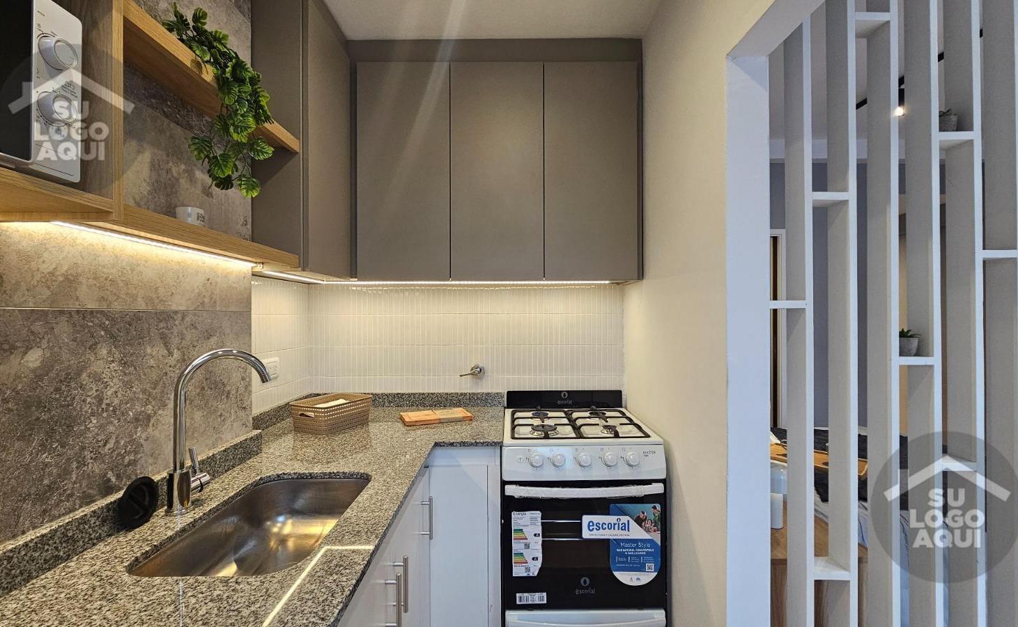 Foto de Departamento de 1 ambiente con balcón terraza | Plaza Colón, imagen 4