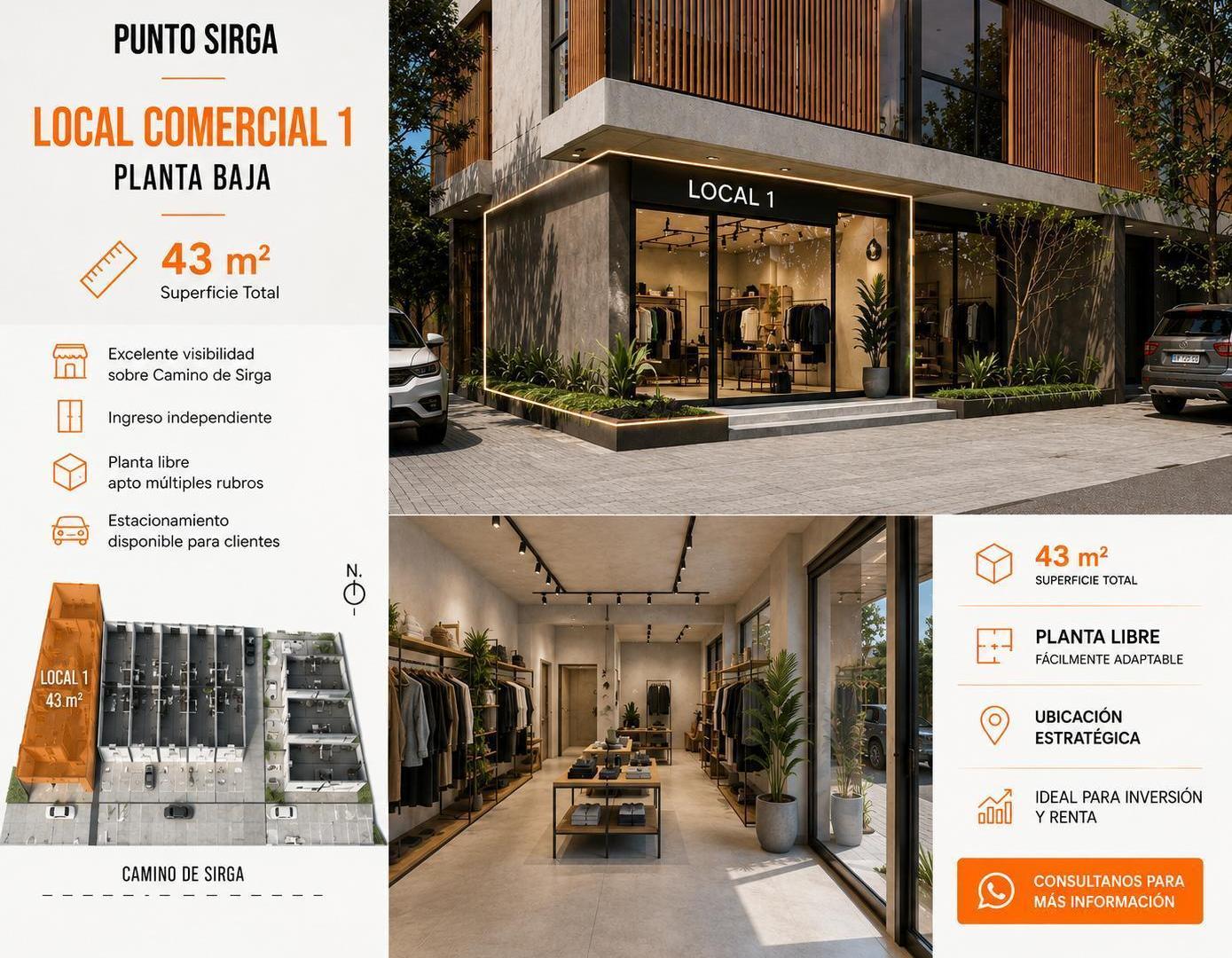 Local en PB a estrenar en Yerba Buena, Camino de Sirga