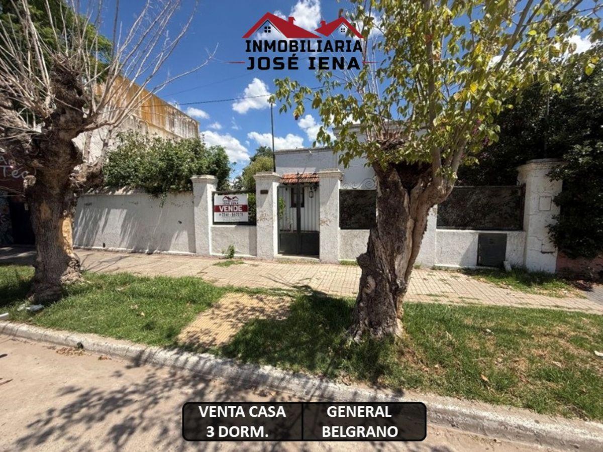 Casa 3 dorm. Calle Rivadavia e/ Dr. Ortiz y Avenida San Martin – General Belgrano