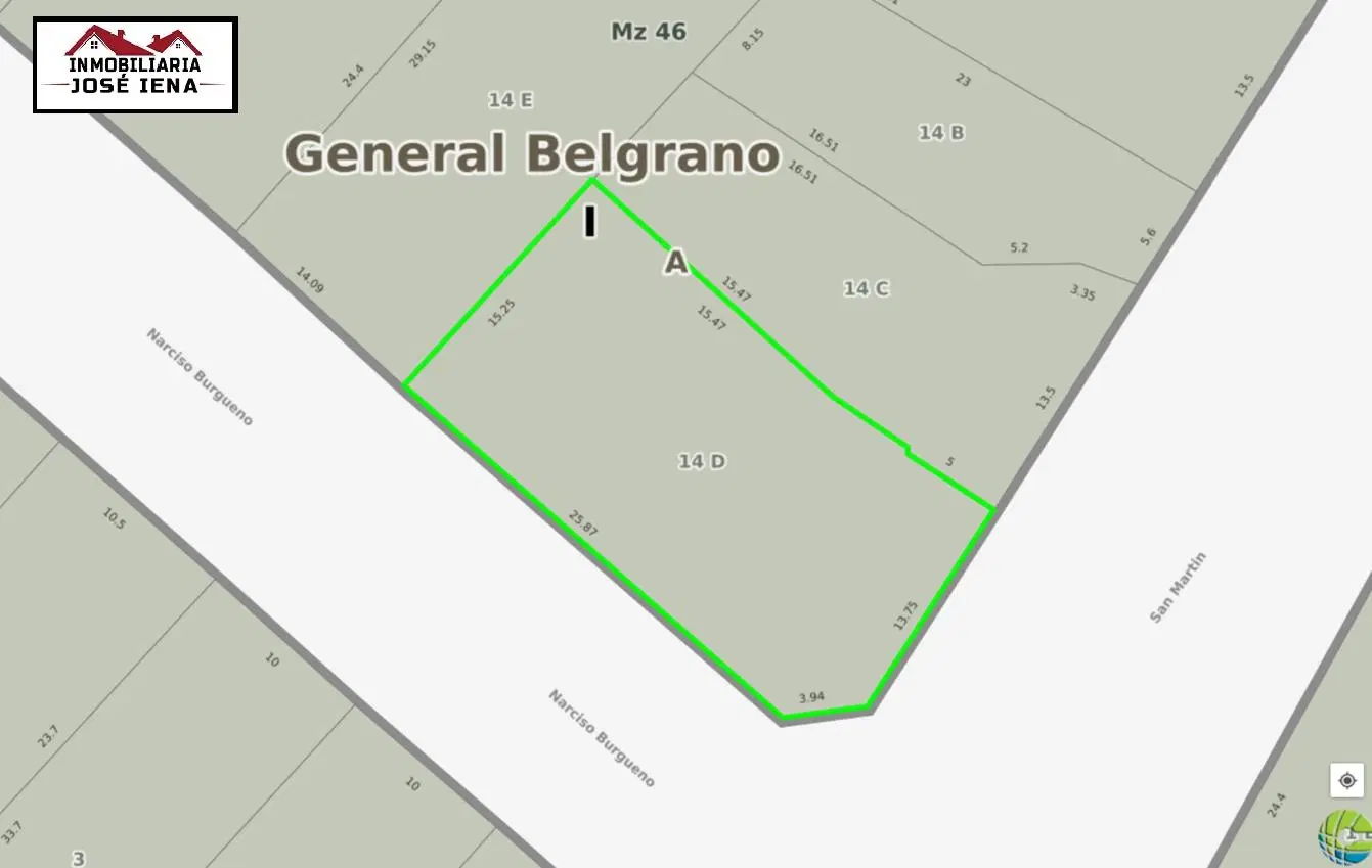 Esquina Comercial céntrica de 425 m2 con Local y Oficinas - General Belgrano, Céntro. 6