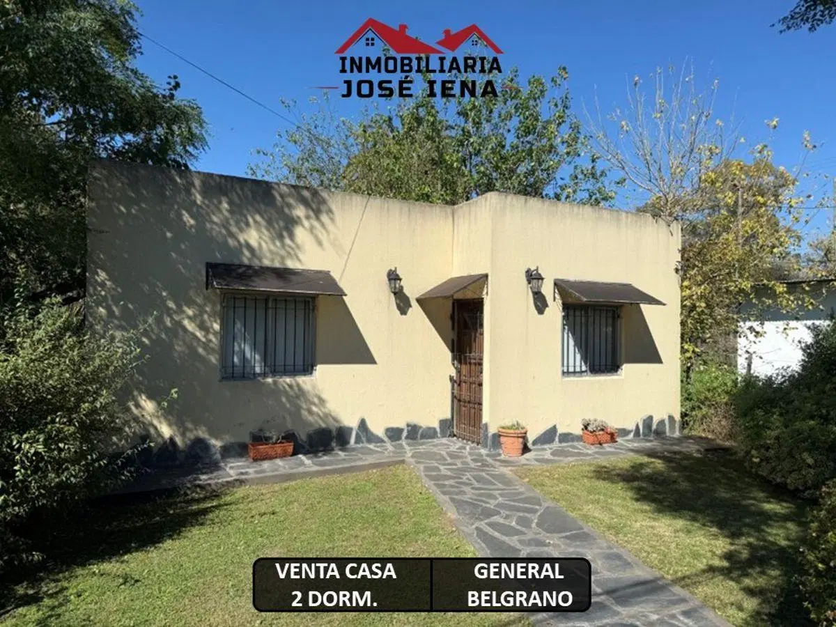 Casa 2 dormitorios - Calle 135 (Colectora Ruta 29) e/ Avenida Sarmiento y Amestoy – General Belgrano 1