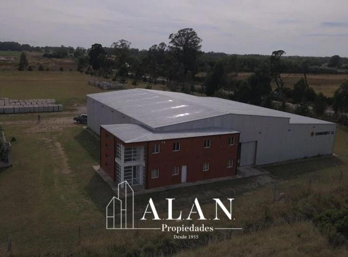 GALPON 1000 M2 CUBTOS SOBRE PREDIO 2 HECTAREAS