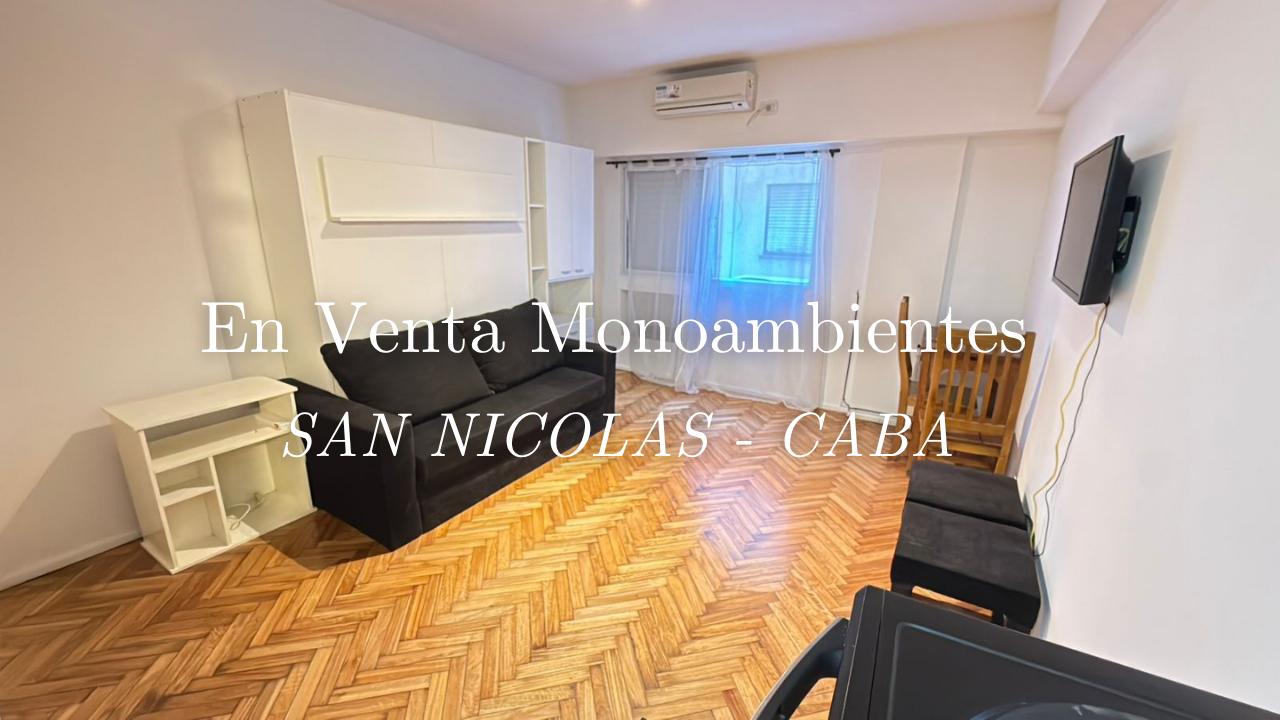 Foto de Venta Departamento Monoambiente Apto Prof/airbnb San Nicolás Caba, imagen 3