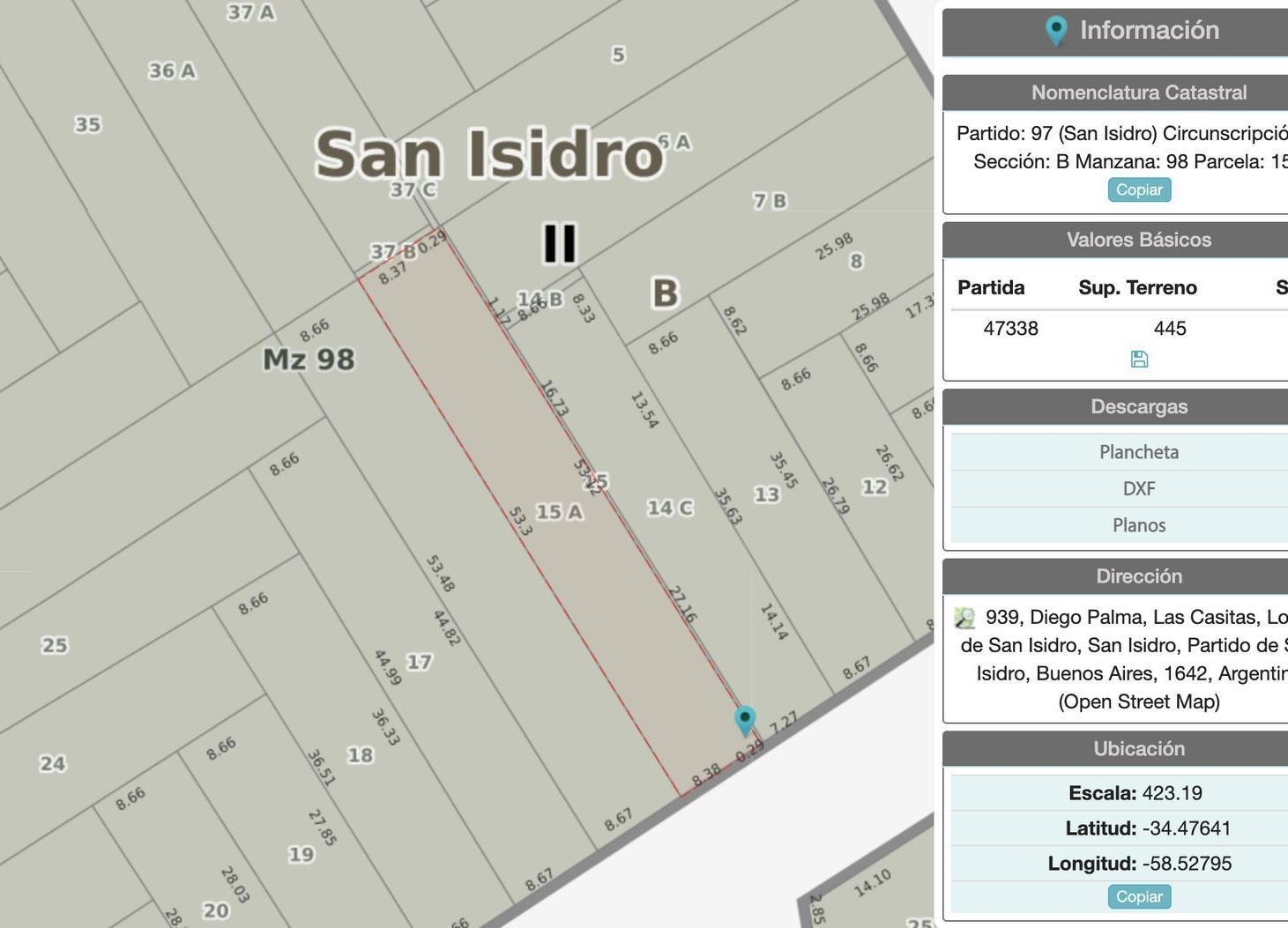 Foto de Terreno en Venta en San Isidro, imagen 1