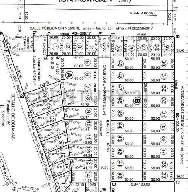 Venta de lotes en Arroyo Leyes ruta 1 km 10,50