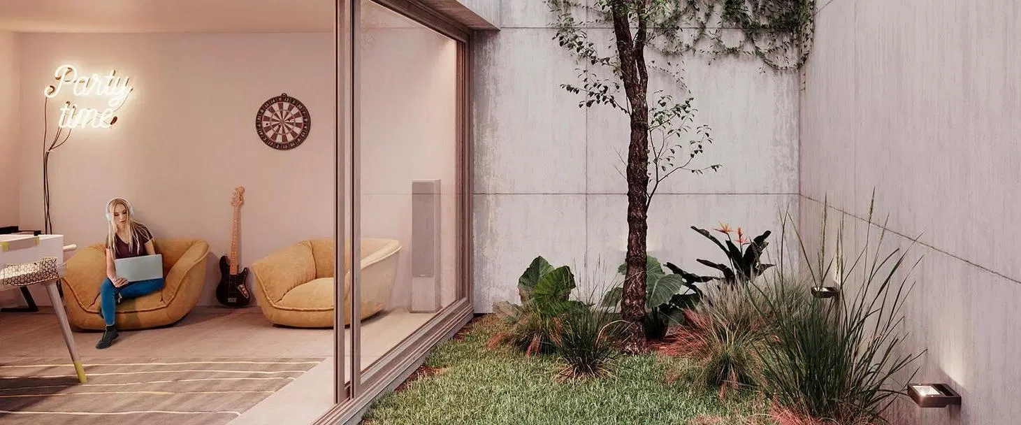 Departamento de 1 dormitorio de calidad premium en Condominio Fundar 8
