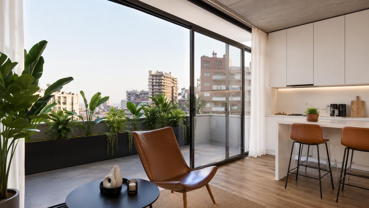 Foto de Departamento 2 ambientes en BELGRANO con increíble Terraza PROPIA, imagen 5