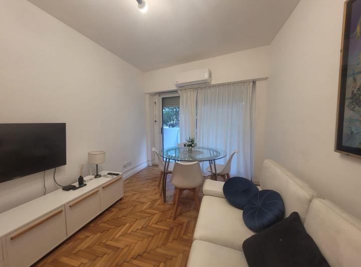 Departamento en Alquiler con Muebles. Recoleta 2 dormitorios  3