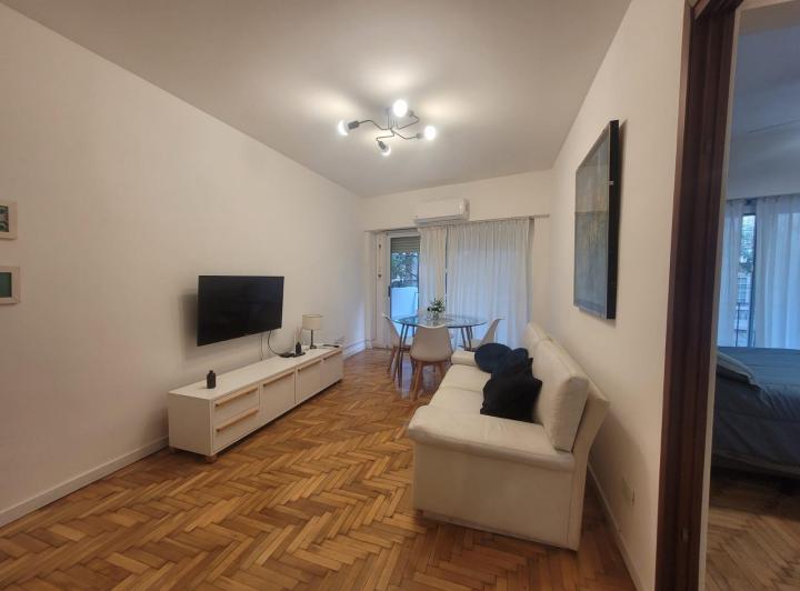 Departamento en Alquiler con Muebles. Recoleta 2 dormitorios  1