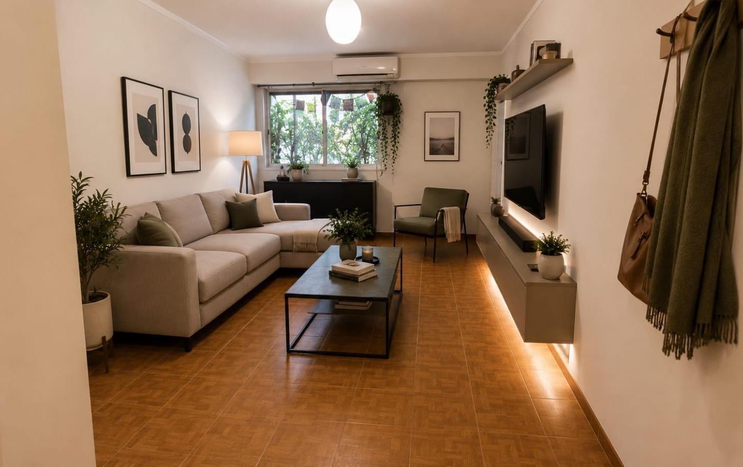 Foto de VENTA DEPARTAMENTO EN PALERMO. TRES AMBIENTES .LISTO PARA VIVIR . PATIO, imagen 1