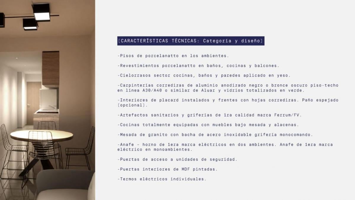 Foto de VENTA A ESTRENAR DEPARTAMENTO MONOAMBIENTE BALCON BAULERA VILLA DEVOTO, imagen 1
