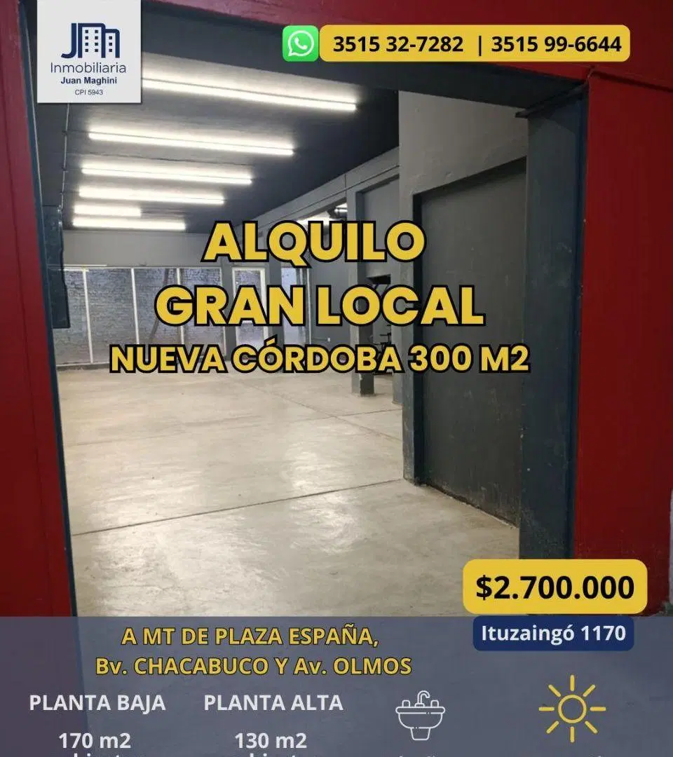 ALQUILER | Impecable Local Comercial de 300 m² en Lo Mejor de Nueva Córdoba 4