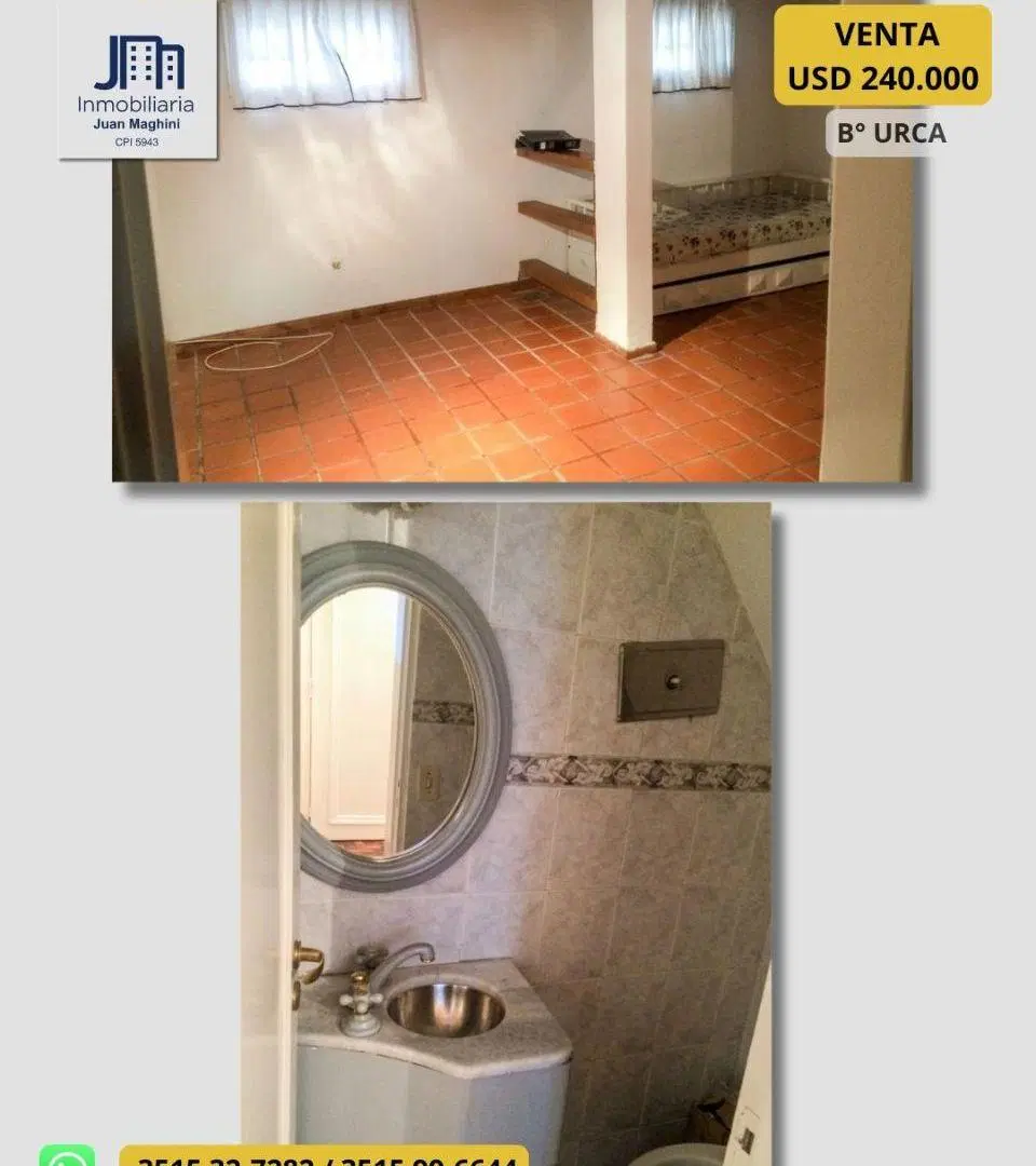 VENTA | CASA ESQUINA EN B° Urca – 4 Dormitorios – CON ESCRITURA APTA CRÉDITO 5
