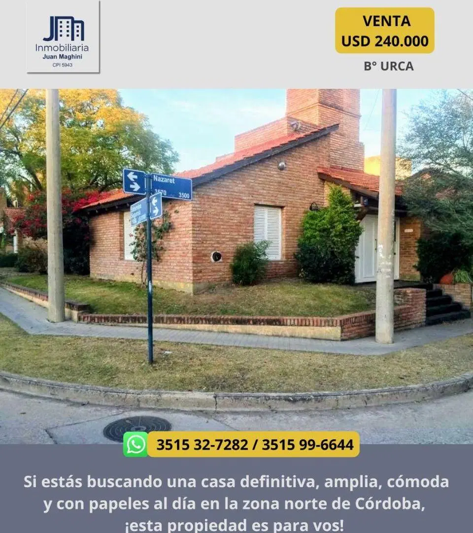 VENTA | CASA ESQUINA EN B° Urca – 4 Dormitorios – CON ESCRITURA APTA CRÉDITO 4