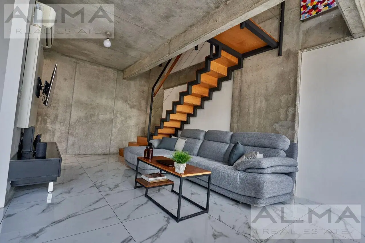 Moderno Loft Estilo Brutalista - Amoblado Con Vista Abierta, Muy Luminoso 3