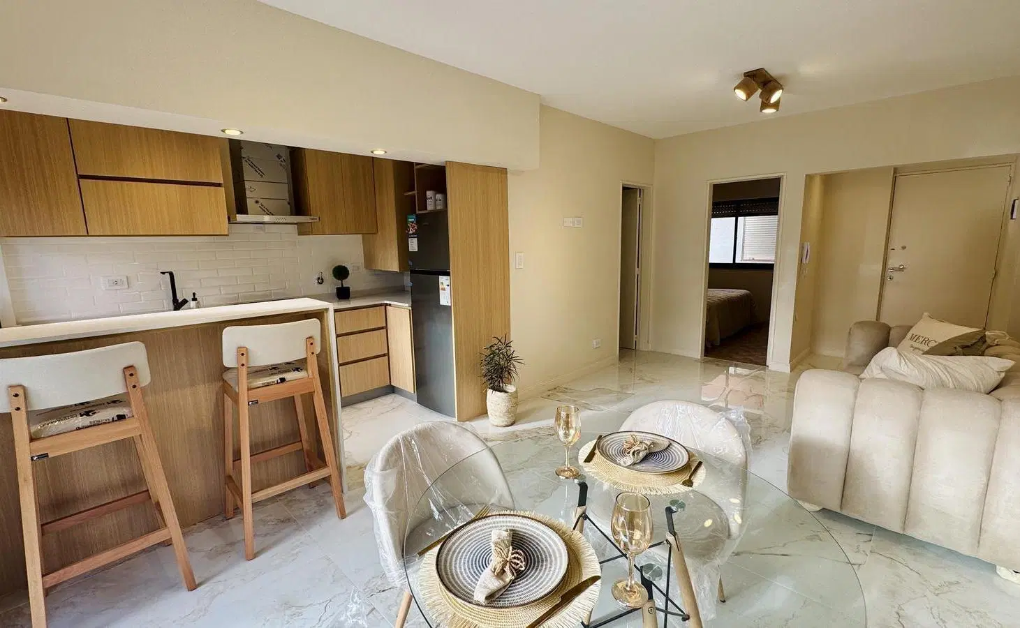 Departamento en Guemes 4
