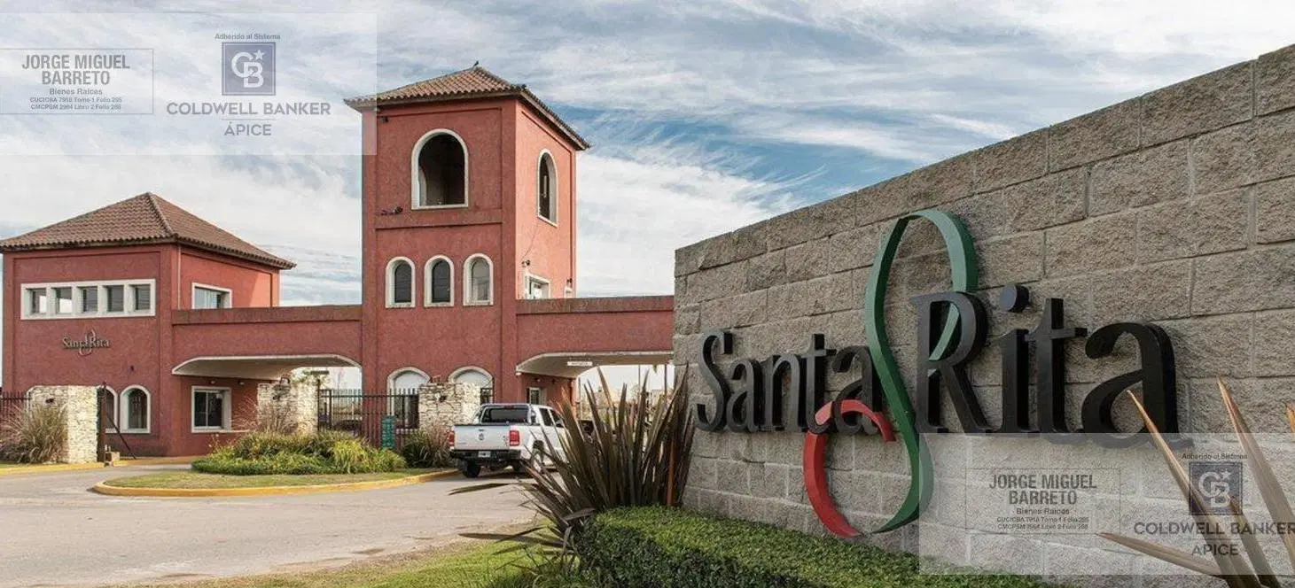 Terreno en Barrio Privado Santa Rita 2