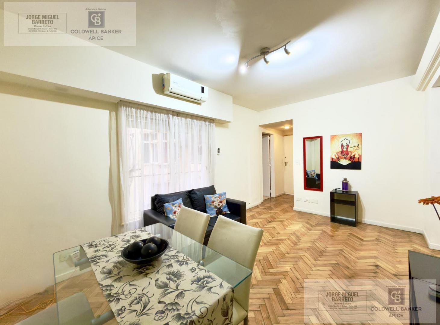 Foto de Departamento 2 ambientes amueblado en alquiler en Monserrat sobre, imagen 1