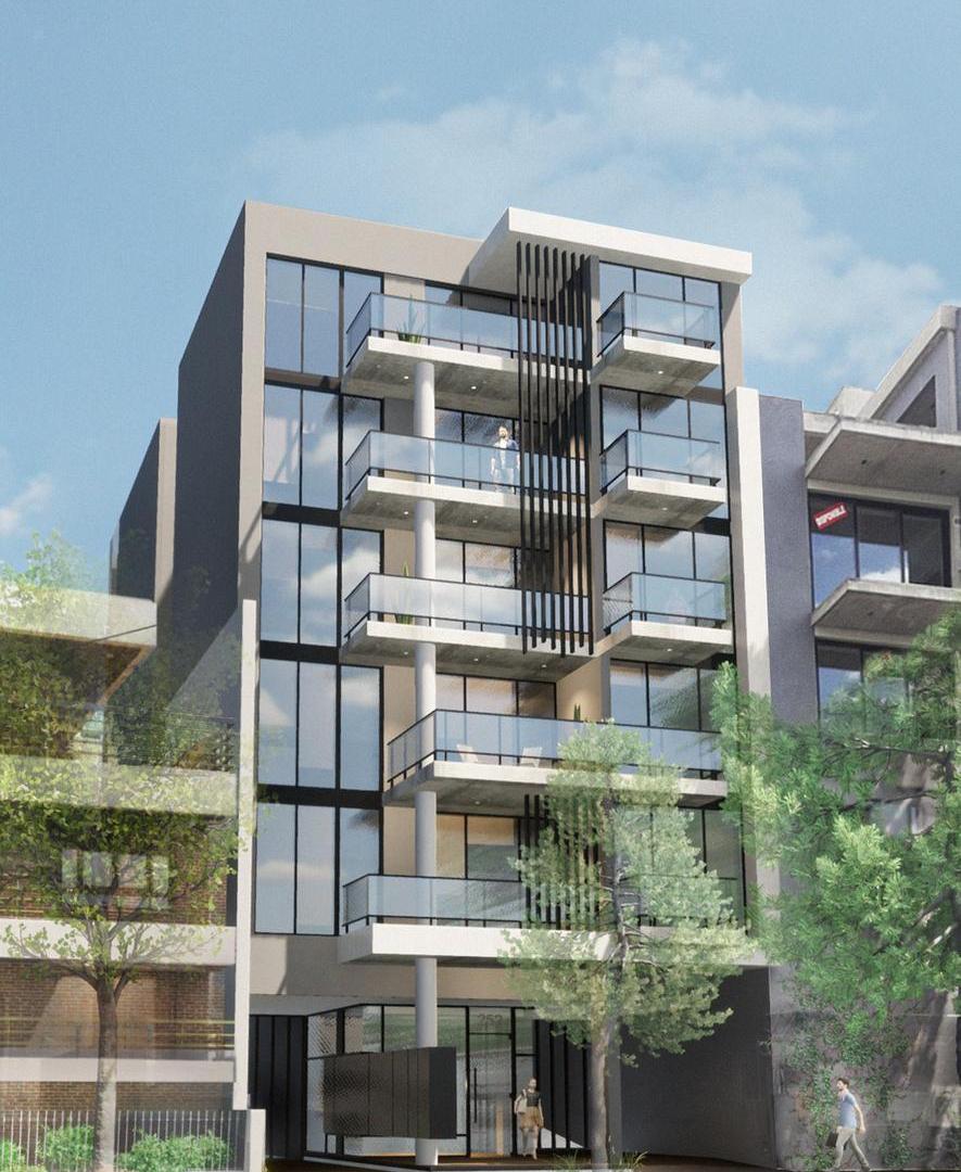 2 Ambientes con balcón aterrazado y cochera cubierta – Playa Grande | Matheu 252