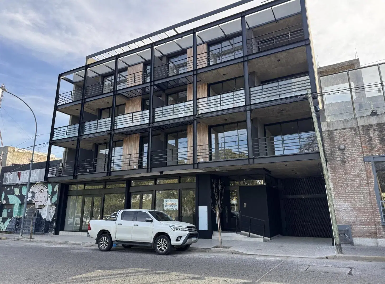 Un dormitorioa estrenar con diiseño y amenities con vista al Parque Las Heras 4