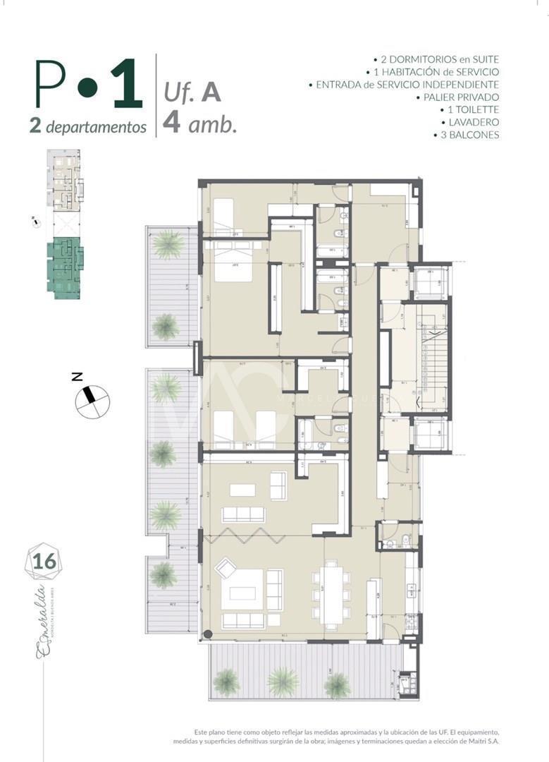 Departamento Semipiso en Venta en Puerto Escondido, Nordelta, Tigre