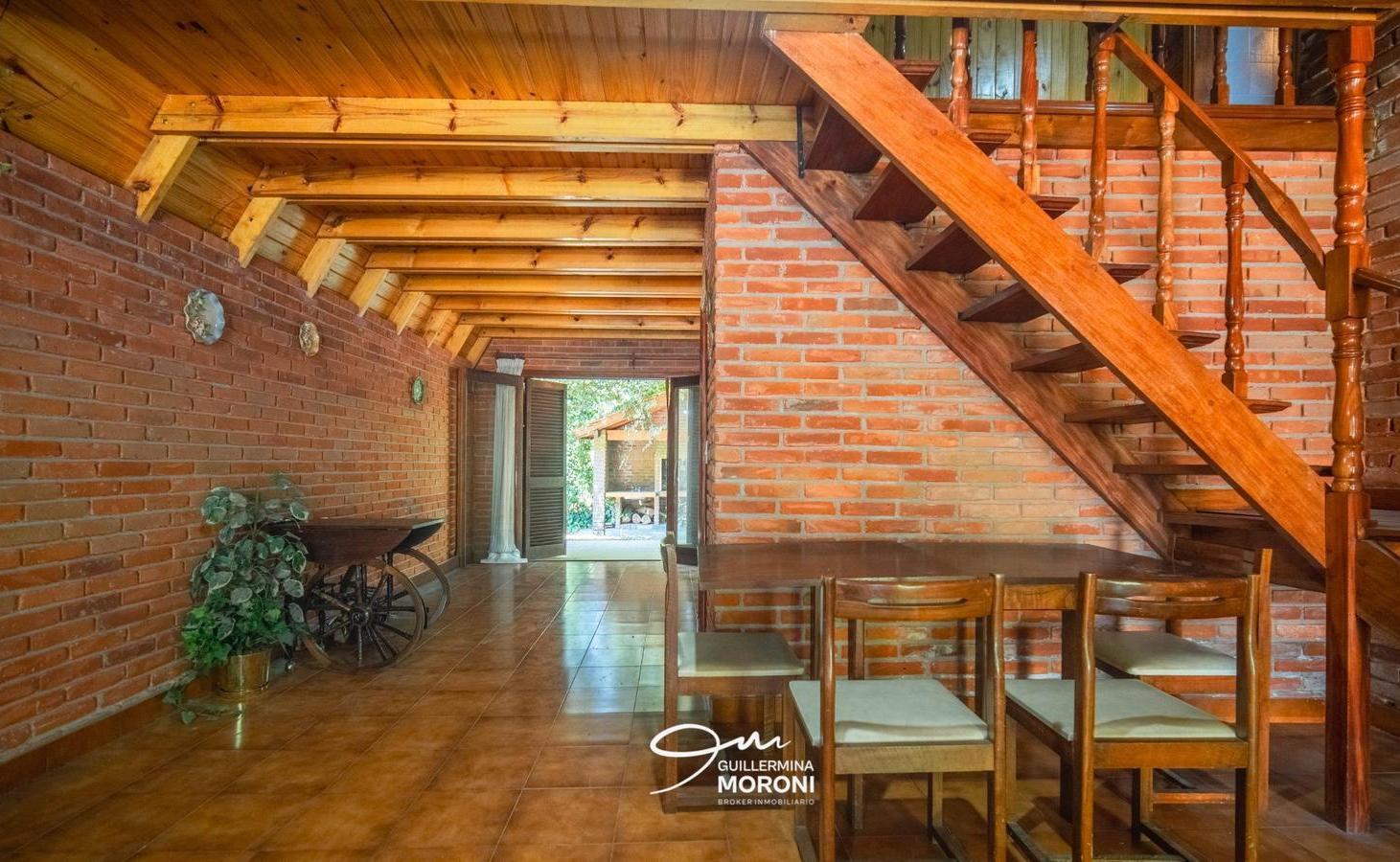 Cabaña 3 ambientes c/ parrilla, Los Nogales e/Boulevard del Bosque, Bosque P. Ramos
