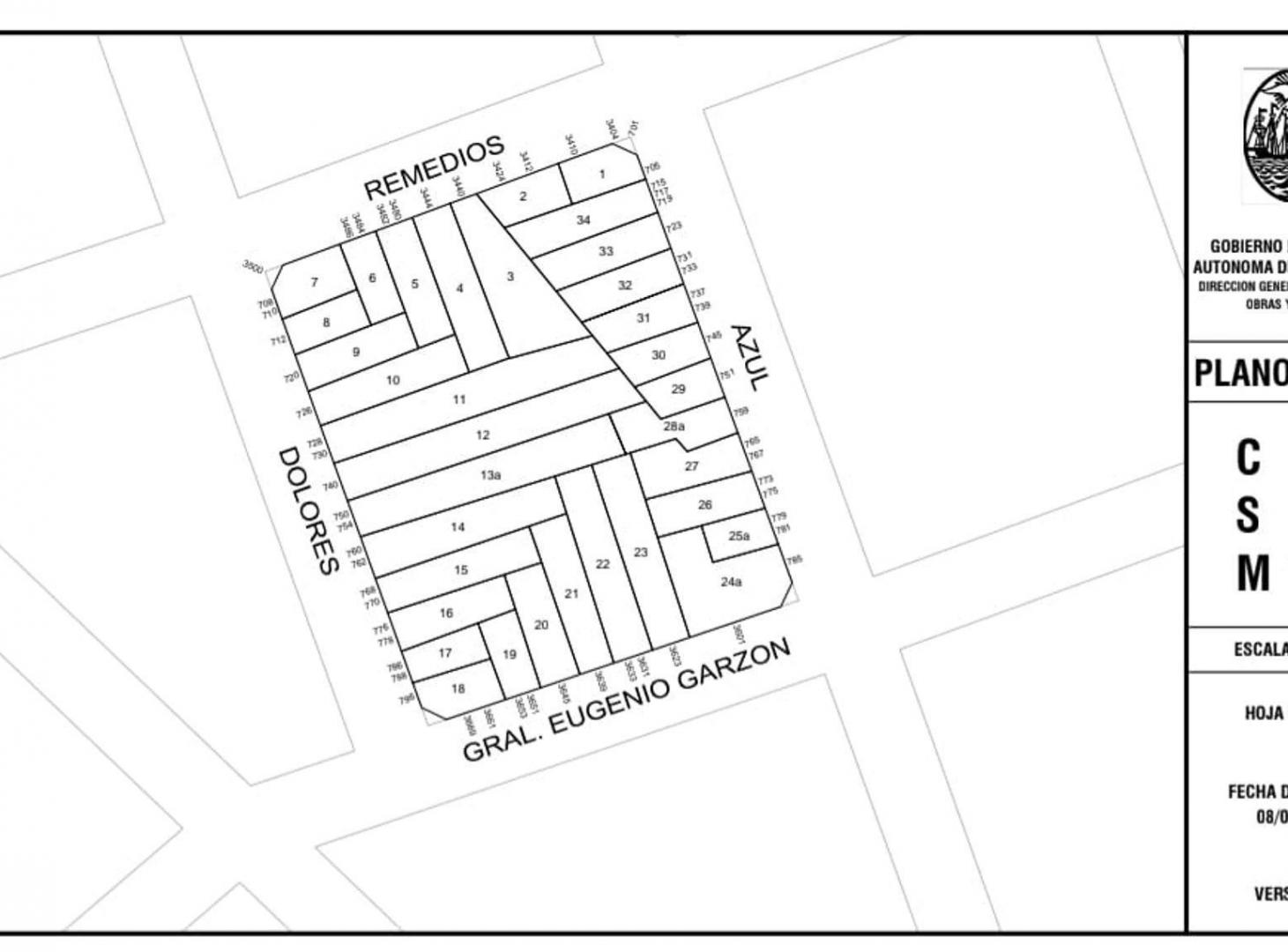 Foto de VENTA TERRENO PH CON SERVICIOS - PARQUE AVELLANEDA, imagen 3