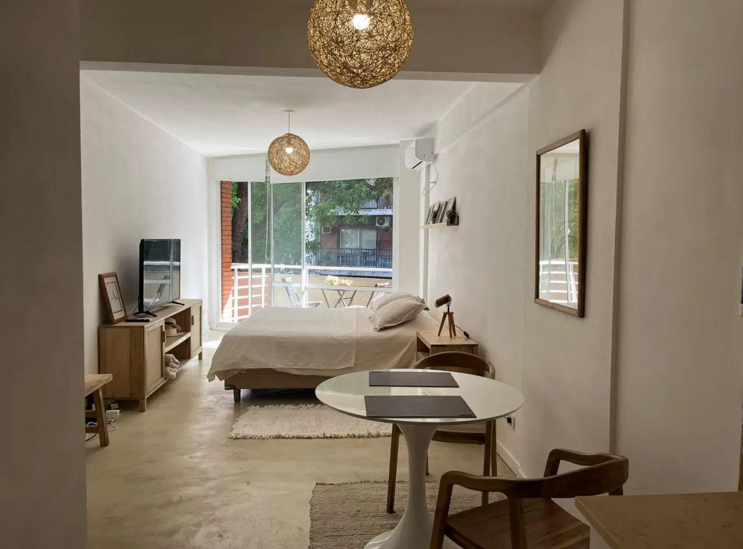 Departamento monoambiente en alquiler temporario en Las Cañitas 2