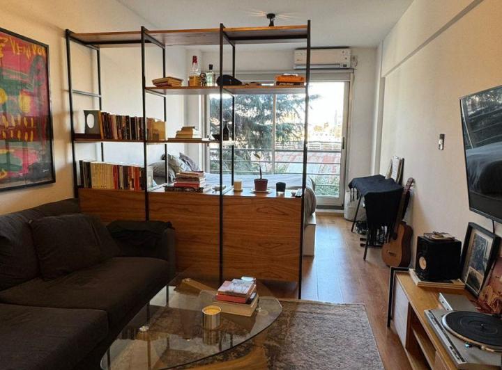 Monoambiente amplio y luminoso en Colegiales – Amueblado y equipado 2