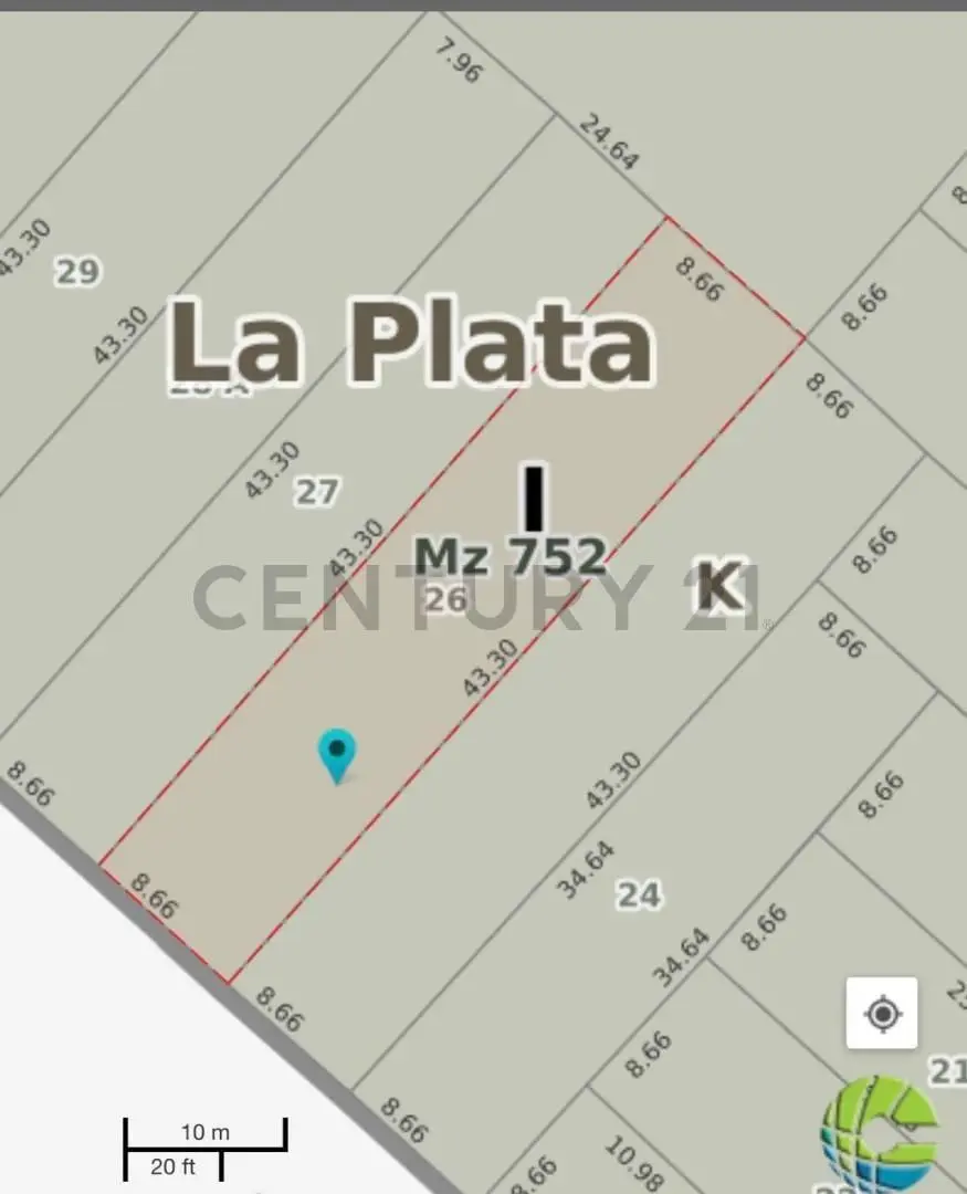 LOTE EN VENTA EN LA PLATA 2