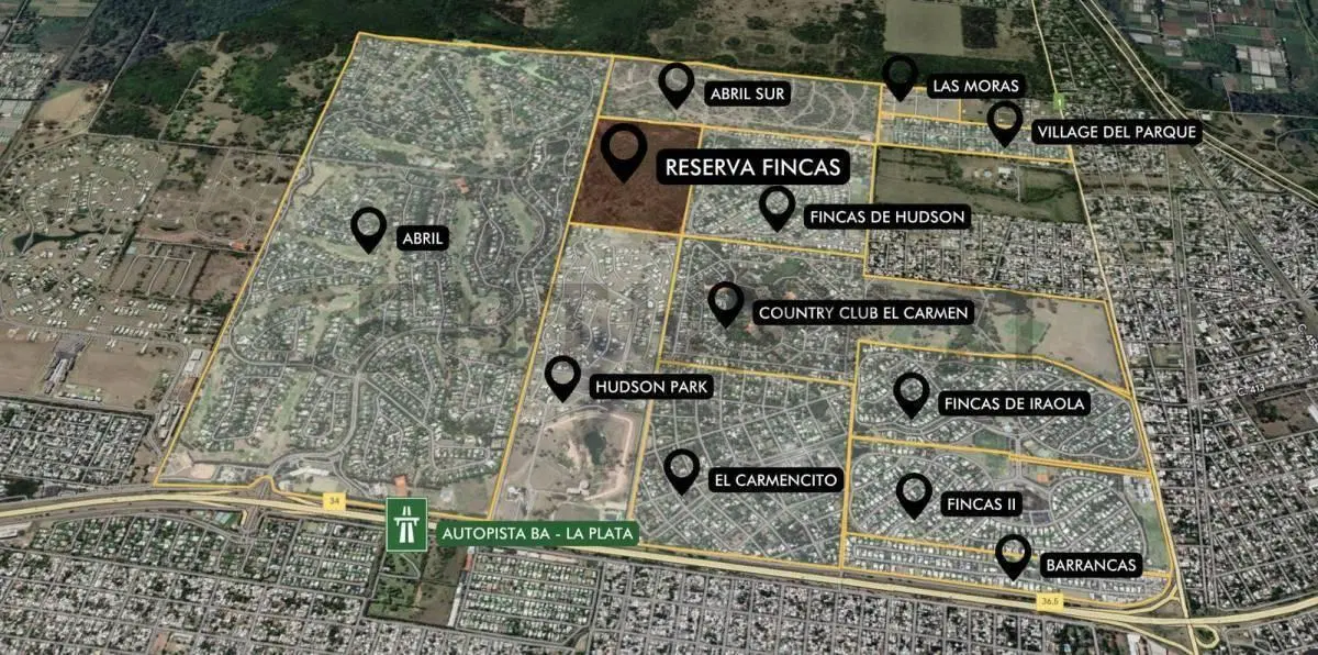 Lote en venta en Reserva Fincas, Hudson 4