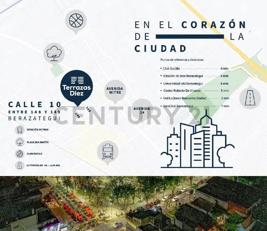 DEPARTAMENTOS EN VENTA EN BERAZATEGUI EN POZO - Terrazas Diez 4